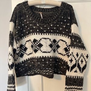 Free People chunky sweater